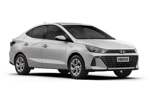 Hyundai HB20S - veículo da frota Unimob