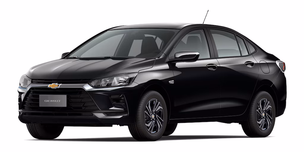Chevrolet Onix Plus - veículo da frota Unimob